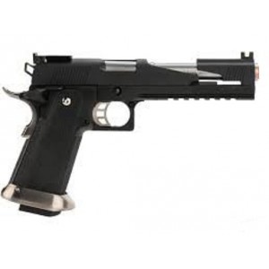 WE COLT M1911 HI-CAPA 6" Dragon, Black / Silver